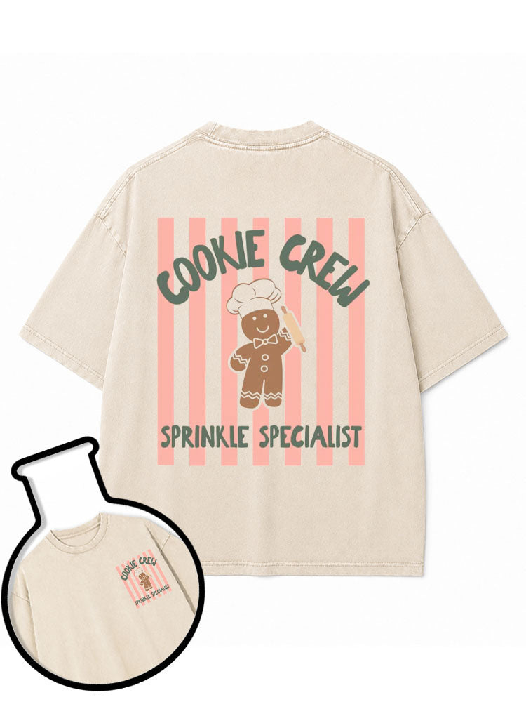 COOKIE CREW SPRINKLE SPECIALIST Washed T-Shirt