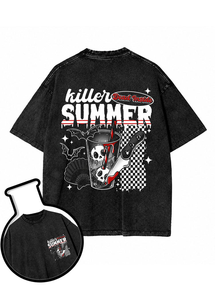 Killer Summer Washed T-Shirt