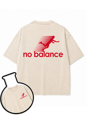 no balance Washed T-Shirt