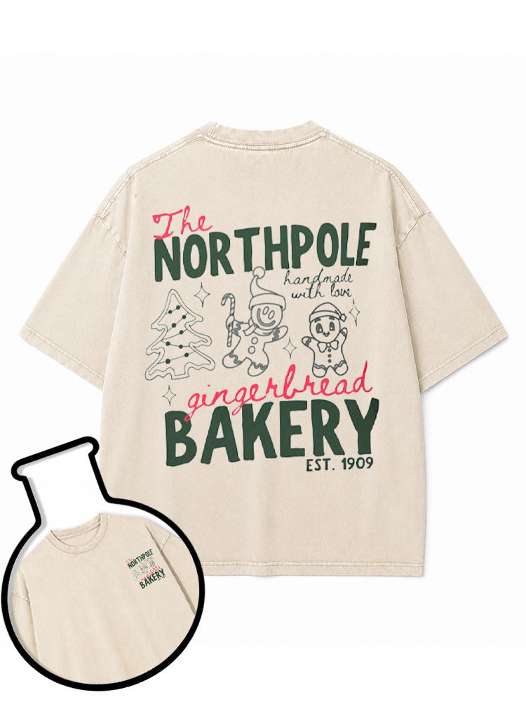 NORTHPOLE BAKERY Washed T-Shirt