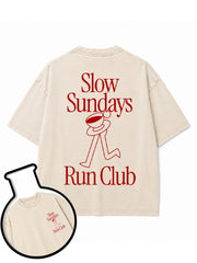 Slow Sundays Run Club Washed T-Shirt