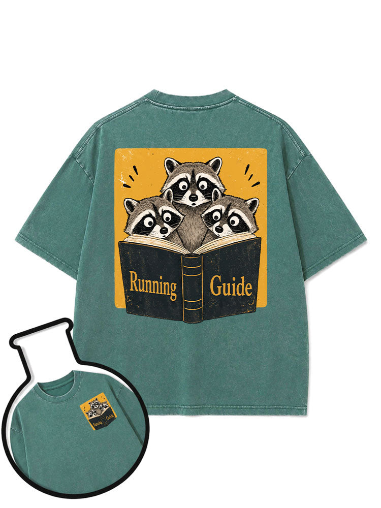 Running Guide Washed T-Shirt