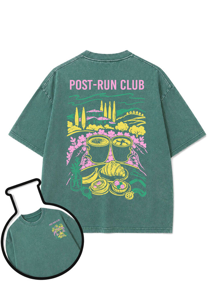 Post Run Club Washed T-Shirt