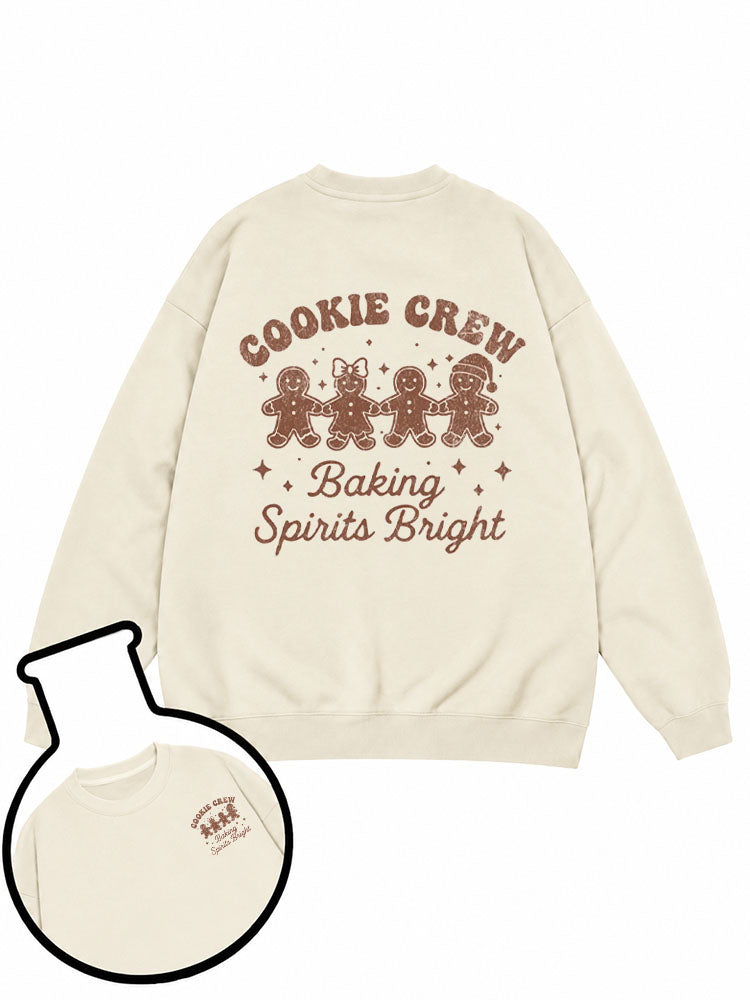 COOKIE CREW Baking Spirits Bright Sweatshirt