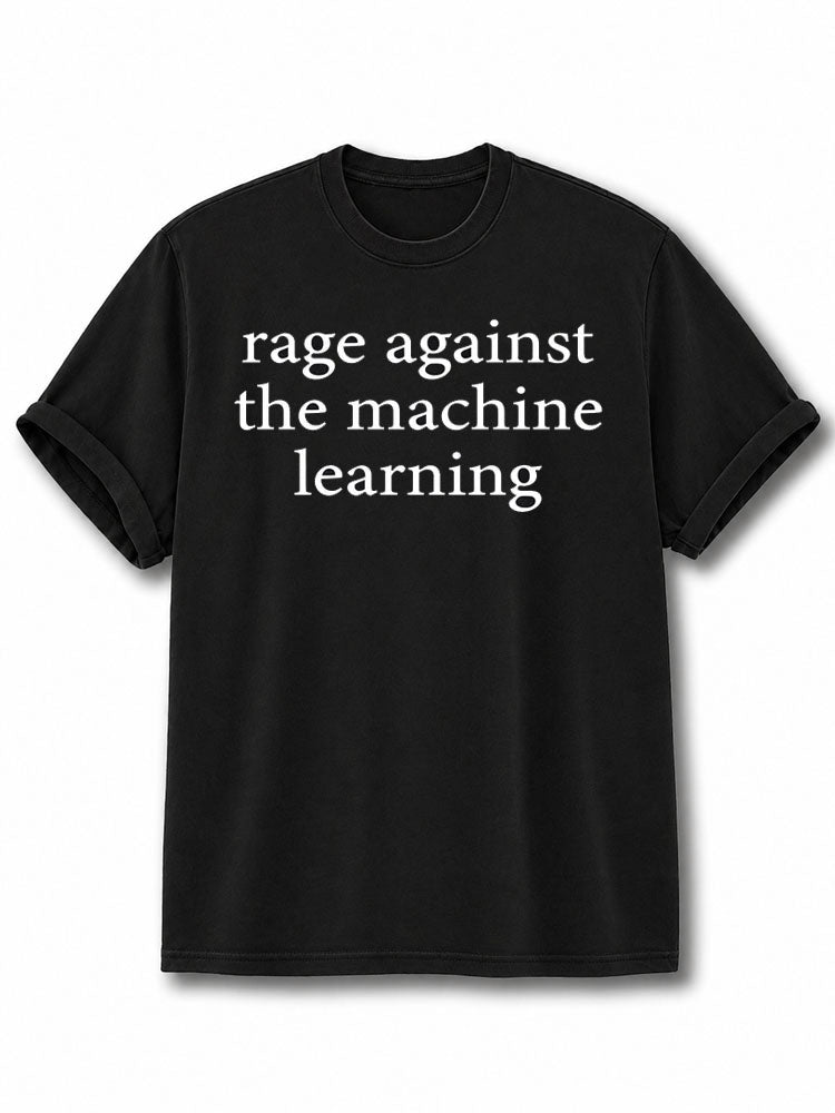 Rage Against The Machine Learning Cotton Shirt