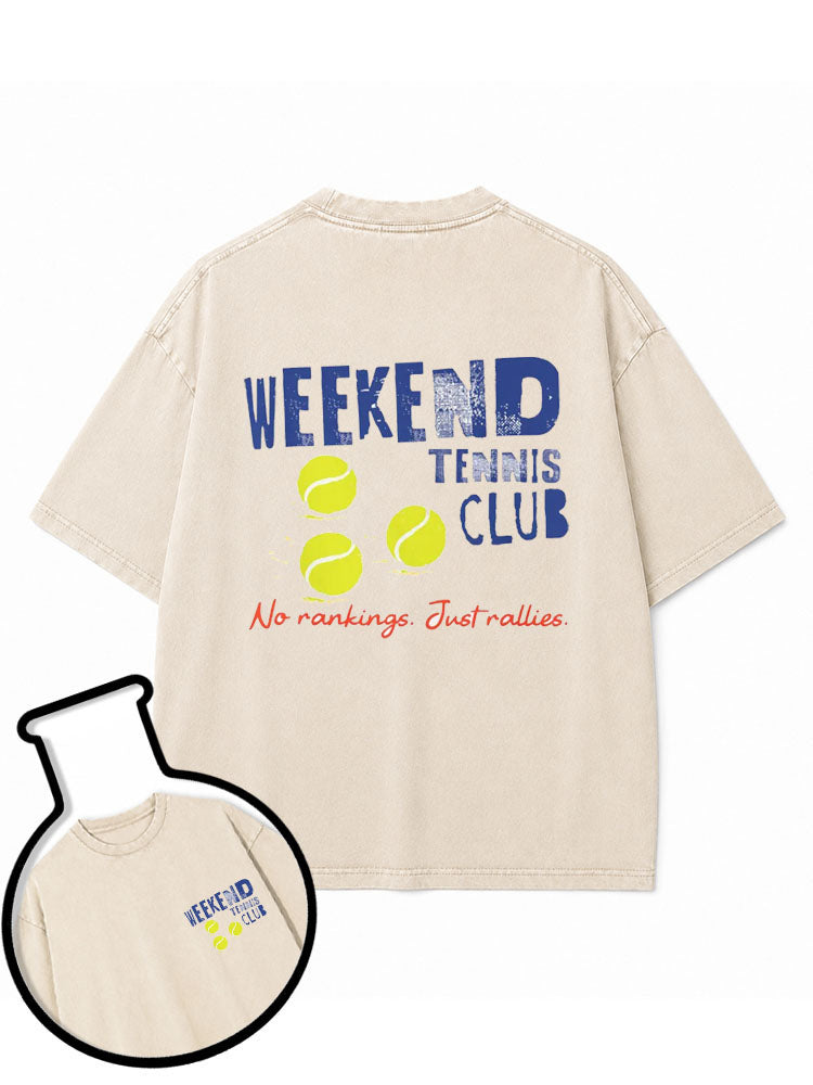 Weekend Tennis Club Washed T-Shirt