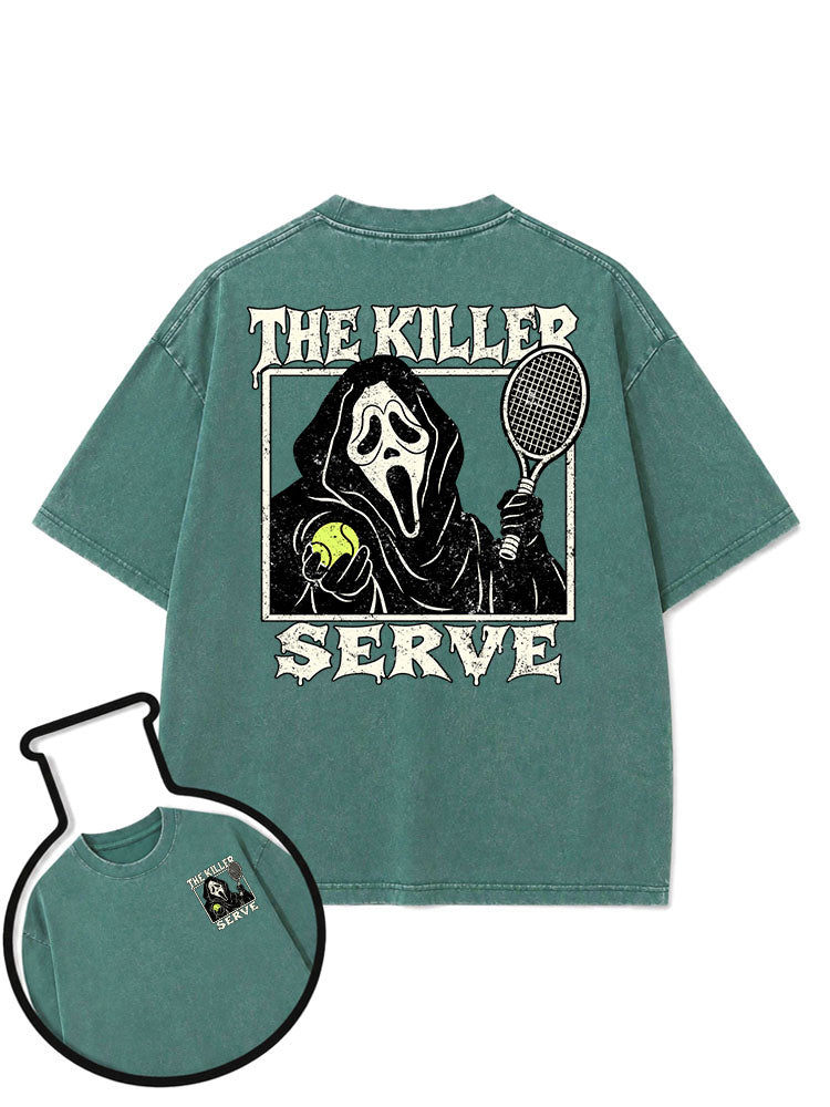 THE KILLER SERVE Washed T-Shirt