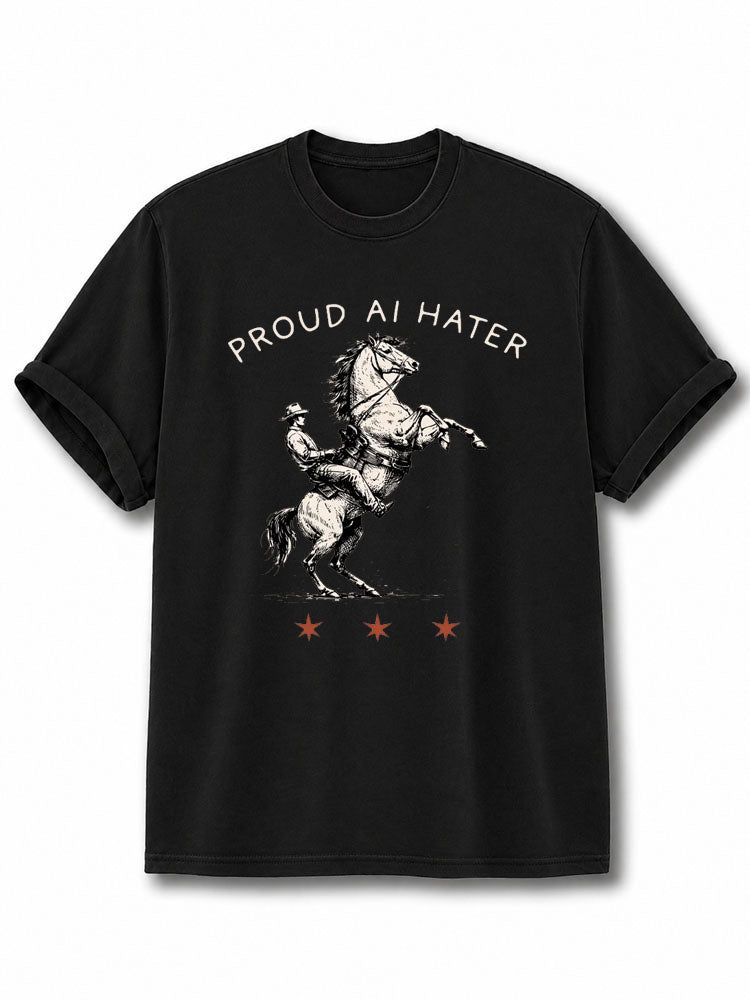 Pround AI Hater Cotton Shirt