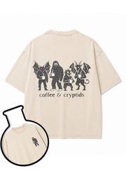 Coffee and Cryptid Washed T-Shirt