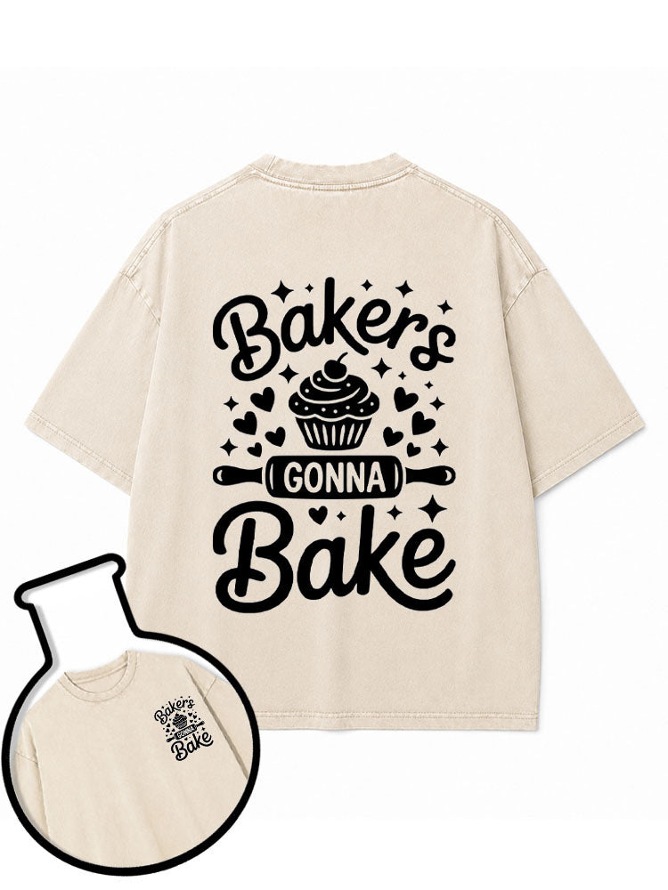 Bakers GONNA Bake Washed T-Shirt