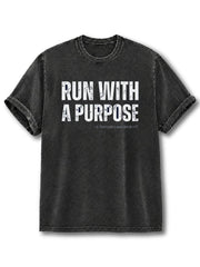 Run With A Purpose Washed T-Shirt