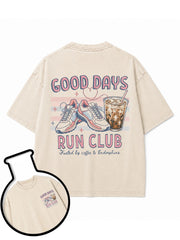 GOOD DAYS RUN CLUB Washed T-Shirt