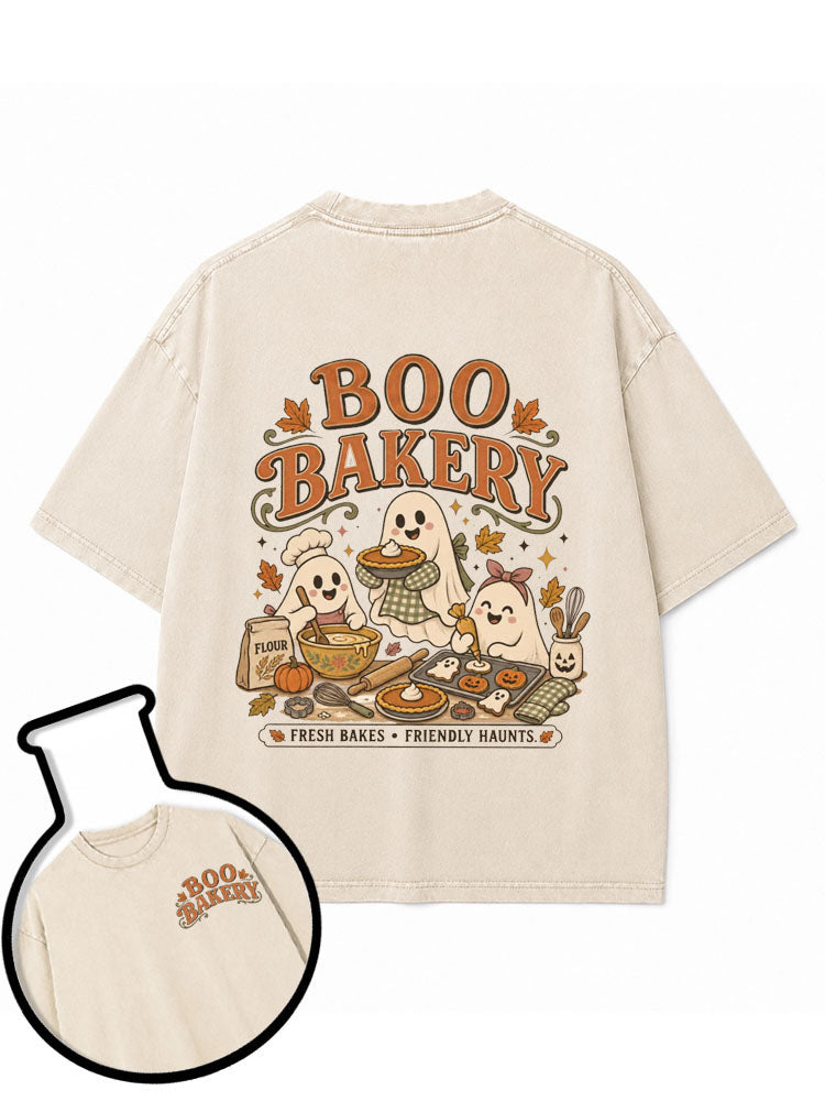 Boo Bakery Washed T-Shirt