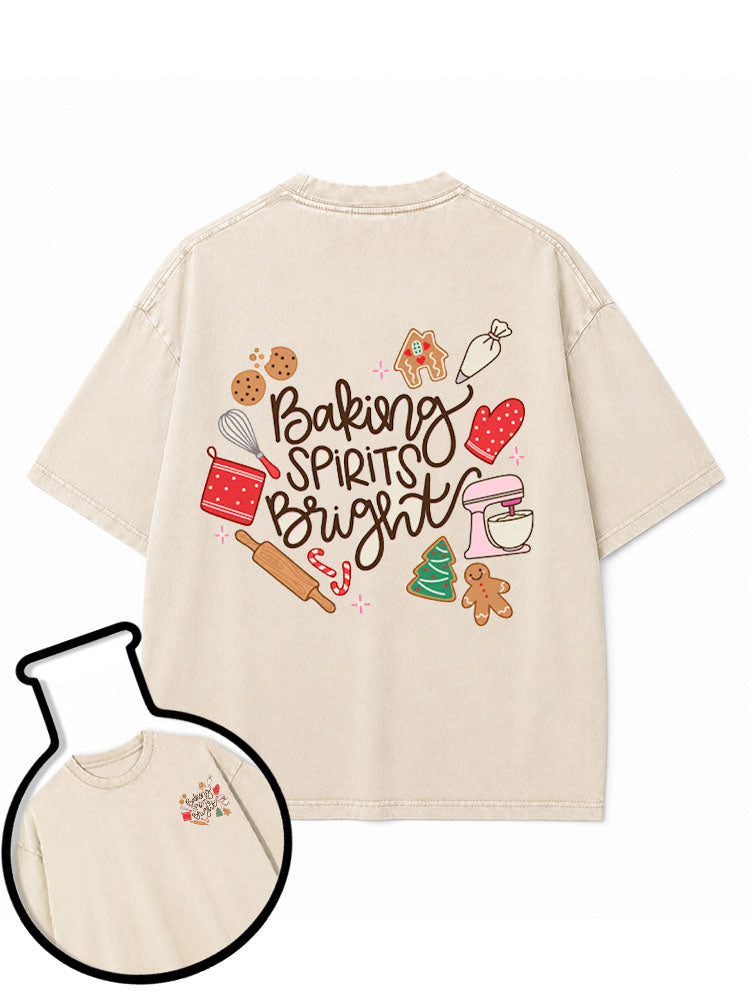 Baking SPIRITS Bright Washed T-Shirt