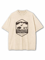 Yellowstone Fun Run Washed T-Shirt