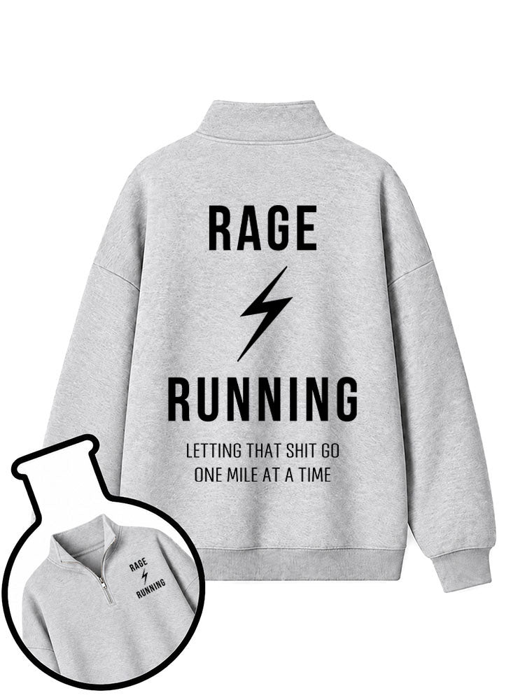 Rage Running Half-Zip Fleece Pullover