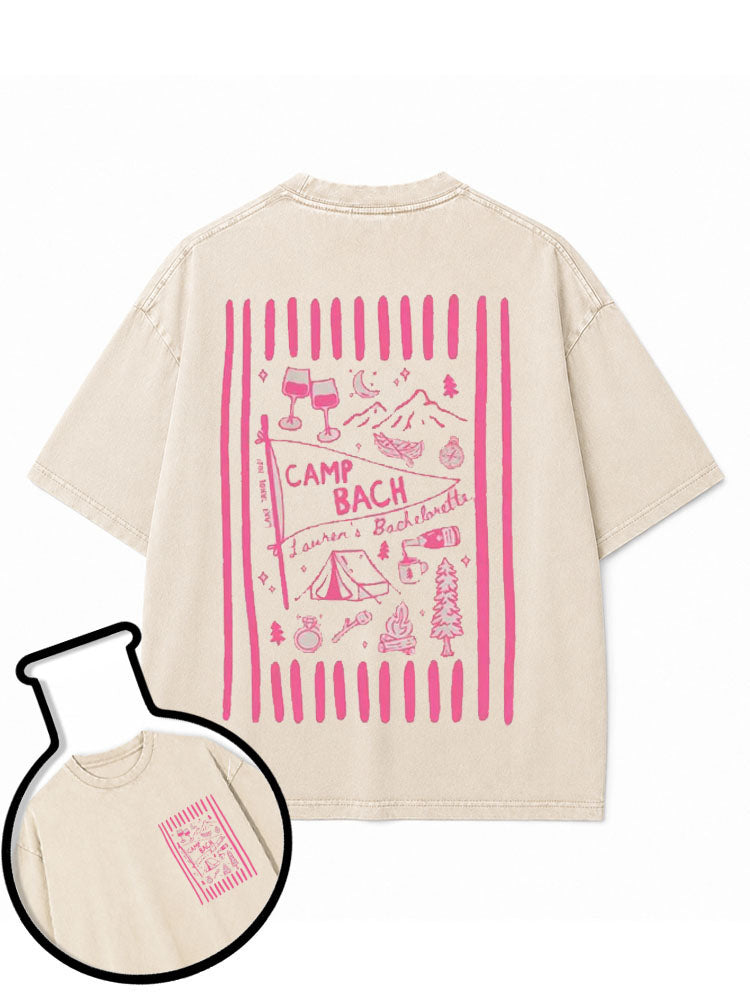 Camp Bachelorette Washed T-Shirt