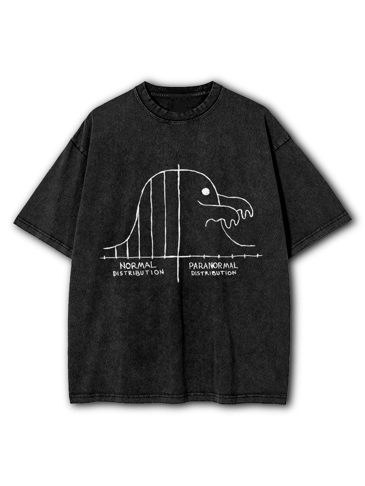 Paranormal Distribution Washed T-Shirt