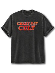 CHEAT DAY CULT Washed T-Shirt