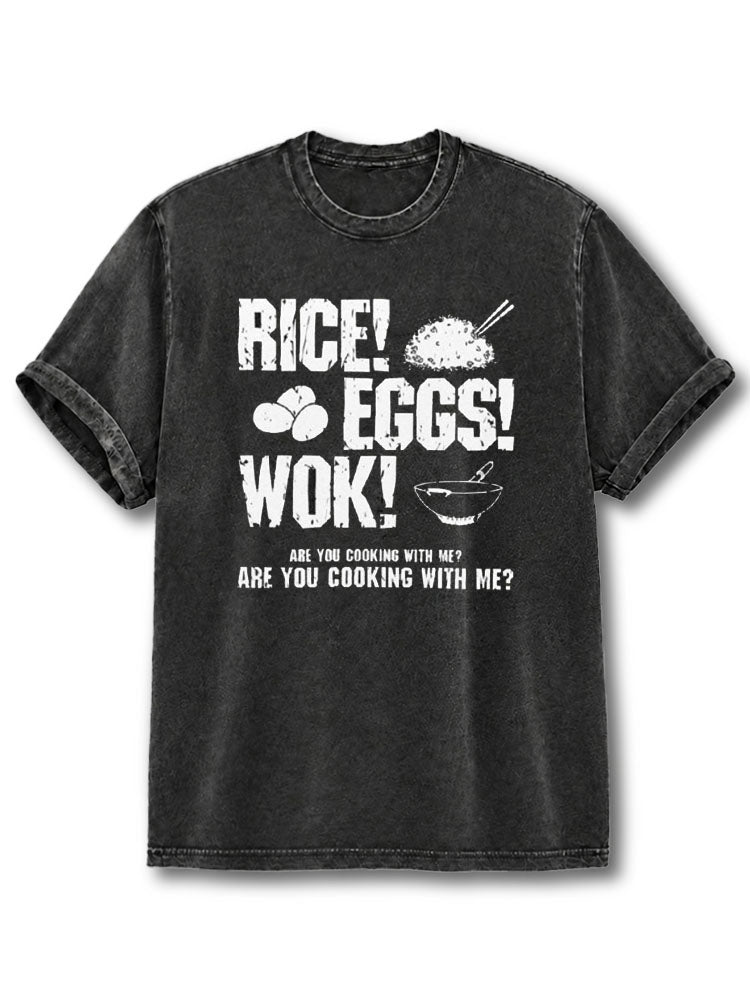 Funny Heavy Metal Parody  Washed T-Shirt