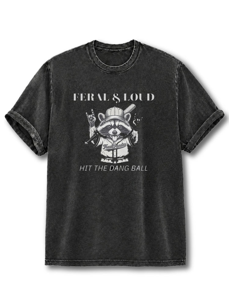 Hit The Dang Ball Washed T-Shirt