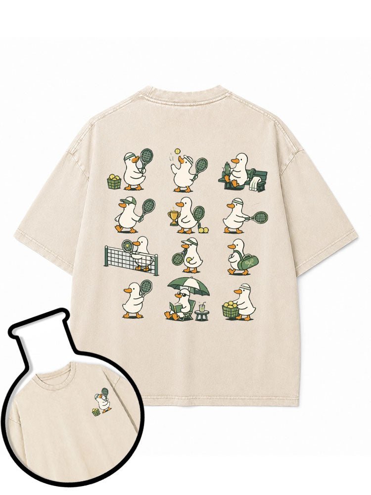 Goose TENNIS Club Washed T-Shirt
