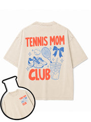 TENNIS MOM CLUB Washed T-Shirt