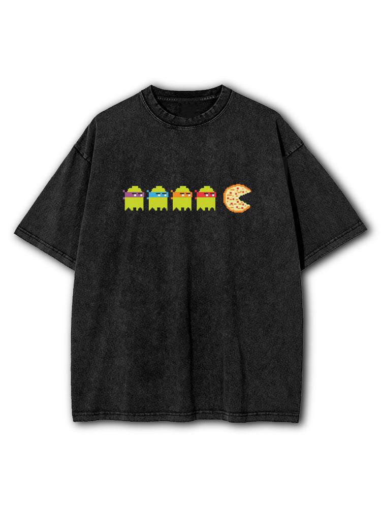 Ninja Ghosts Washed T-Shirt