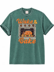 Wake And Bake Washed T-Shirt