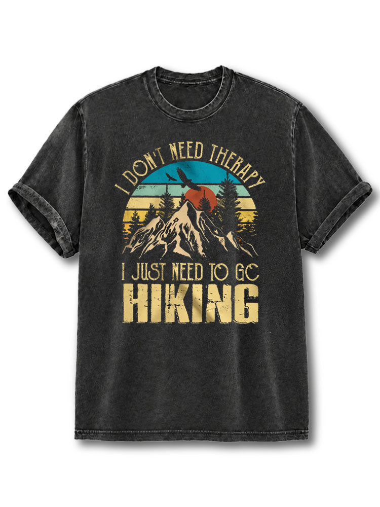 I Just Need To Hike Washed T-Shirt