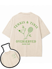 TENNIS & TINIS SOCIAL CLUB Washed T-Shirt