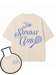 The SUNDAY TENNIS CLUB Washed T-Shirt