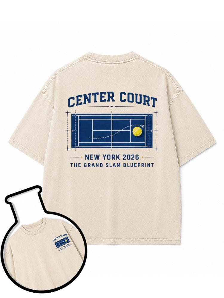 THE GRAND SLAM BLUEPRINT Washed T-Shirt