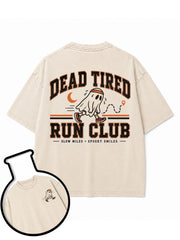 DEAD TIRED RUN CLUB Washed T-Shirt