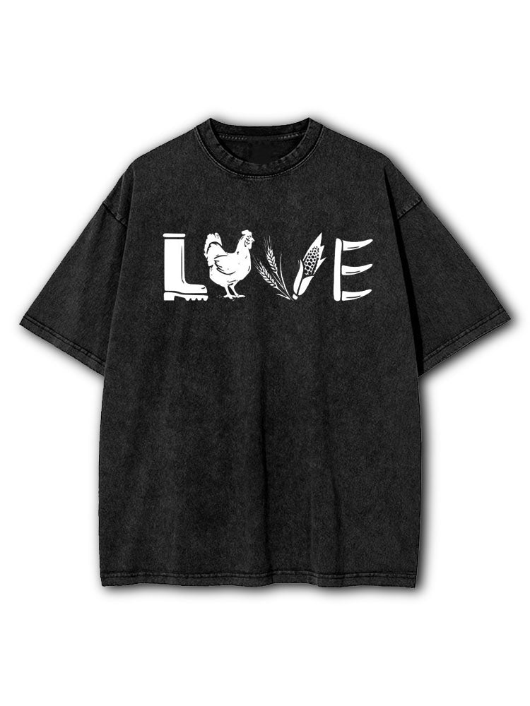 Love Washed T-Shirt
