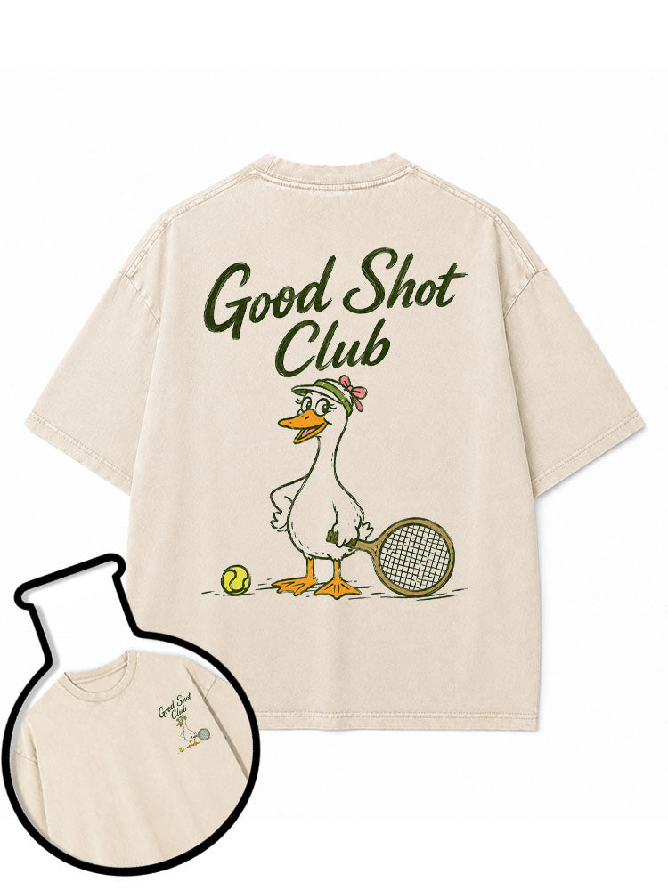 GOOD SHOT CLUB Washed T-Shirt