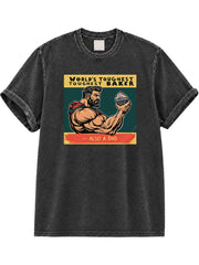 World Toughest Baker Washed T-Shirt