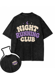 Night Running Club Washed T-Shirt