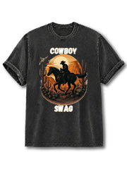 Cowboy Swag Washed T-Shirt