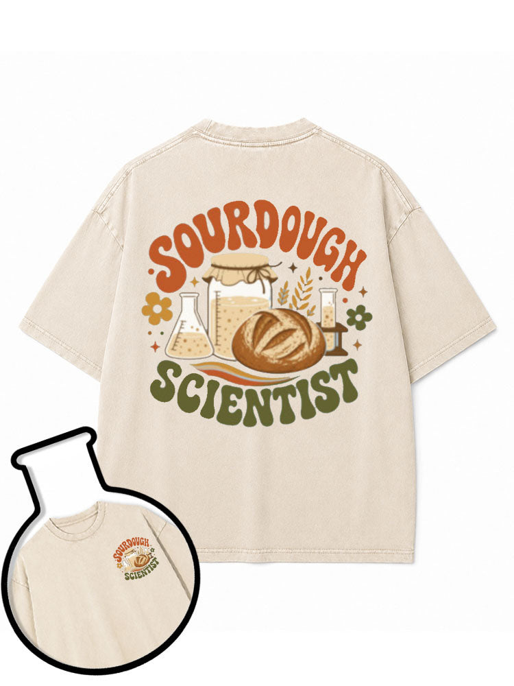 SOURDOUGH SCIENTIST Washed T-Shirt