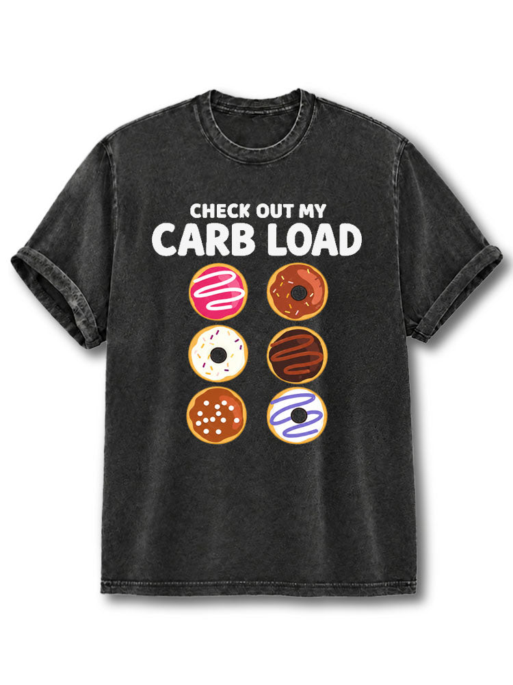 Checkout My Carbs Load Washed T-Shirt
