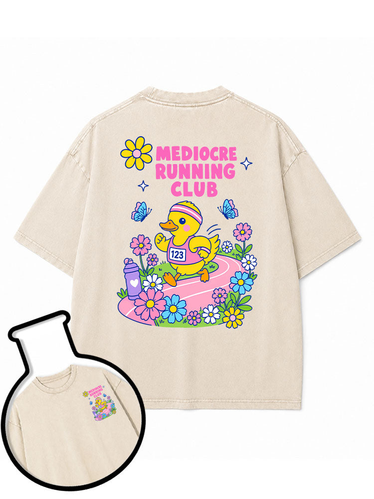 Mediocre Running Club Washed T-Shirt
