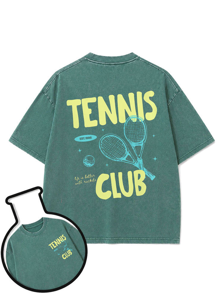 TENNIS CLUB Washed T-Shirt