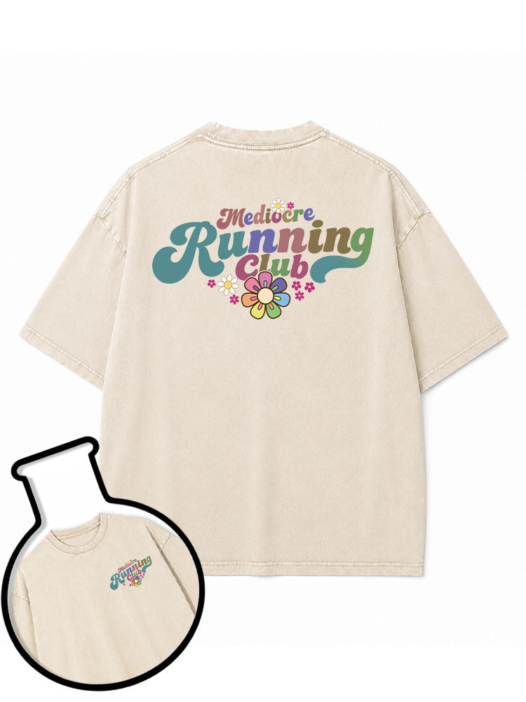 Mediocre Running Club Washed T-Shirt