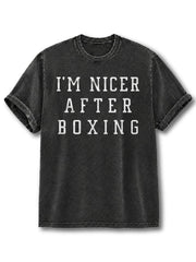 Nicer After Boxing Washed T-Shirt