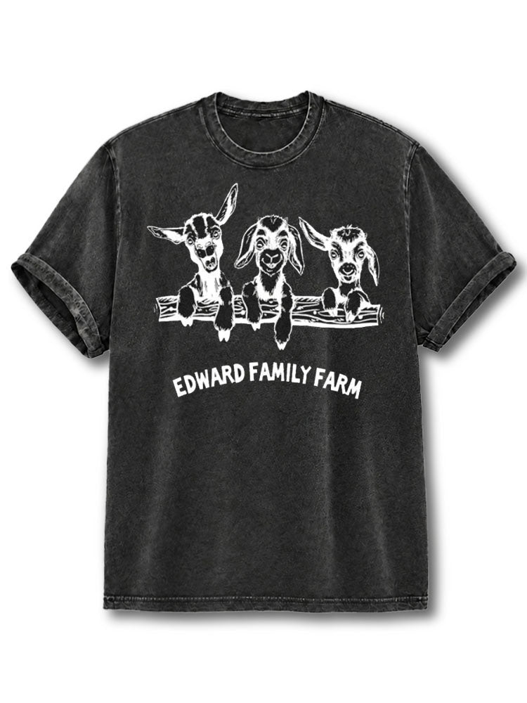 Edward Family Farm Washed T-Shirt