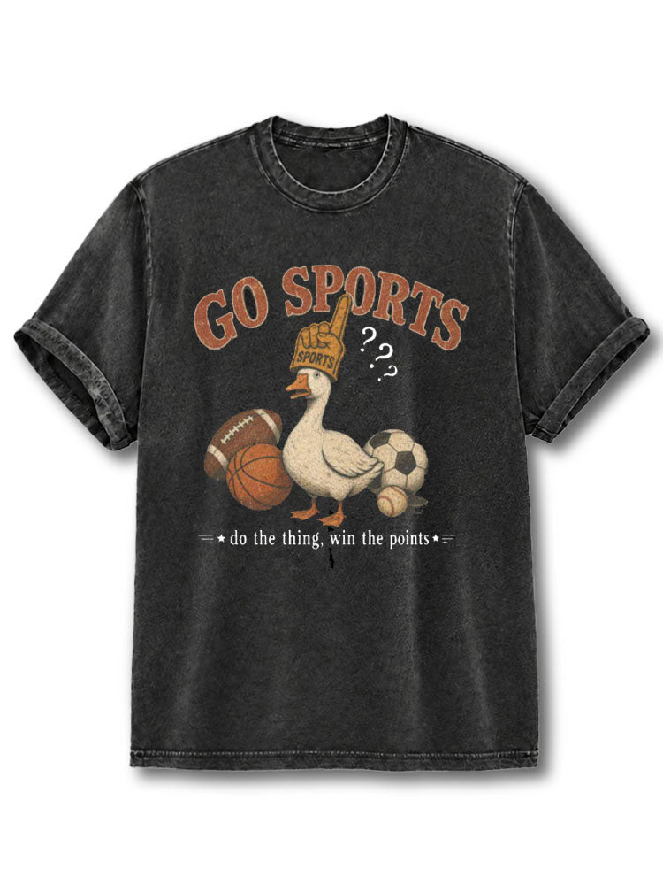Go Sports Washed T-Shirt