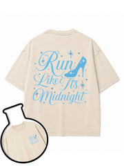 Run Like It's Midnight Washed T-Shirt