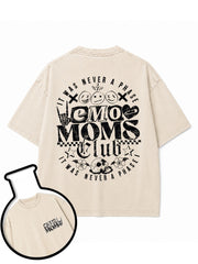 Emo Moms Club Washed T-Shirt