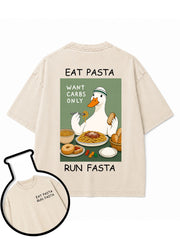 WANT CARBS ONLY Washed T-Shirt